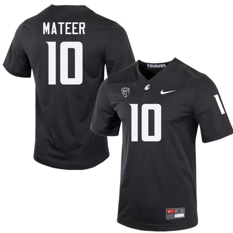 John Mateer WSU Cougars Jersey.Washington State Cougars #10 John Mateer Jersey Youth-Alternate